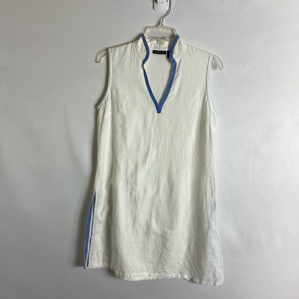 Willi Smith blouse Linen